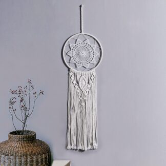 Nodic Style Hand Woven Macrame Dream Catcher
