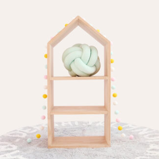 Nordic Solid Wood Kid's Bookcase Shelf