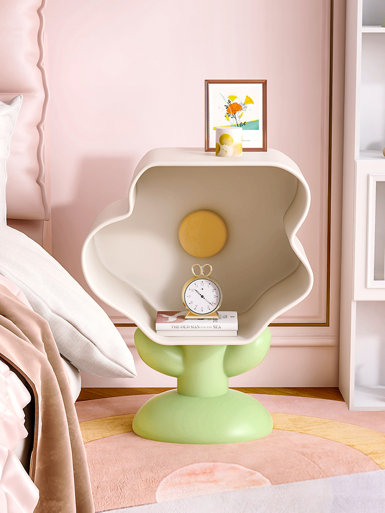Nordic Style Flower Nightstands For Room Decoration - Image 2