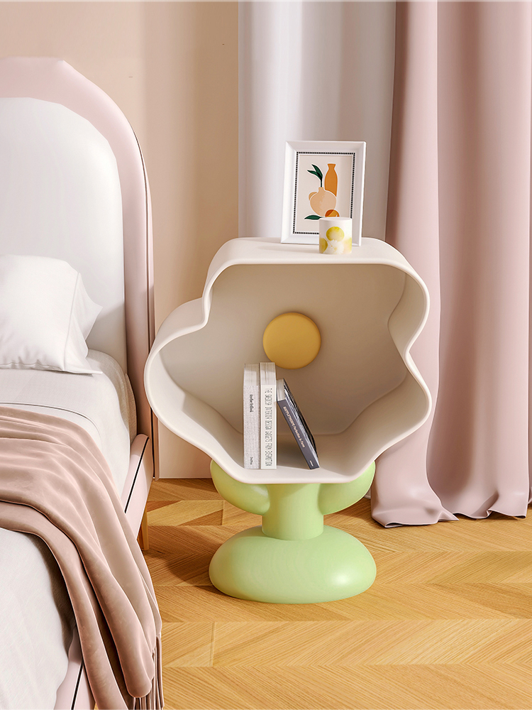 Nordic Style Flower Nightstands For Room Decoration - Image 5