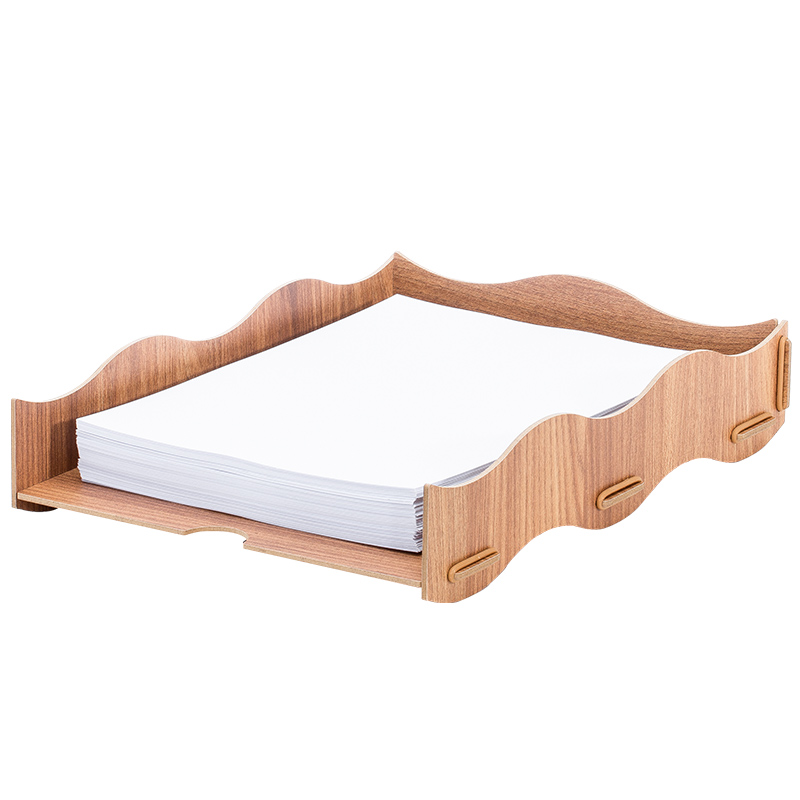 Office Desk Paper Tray A4 File Organizer Document Tray - Image 2