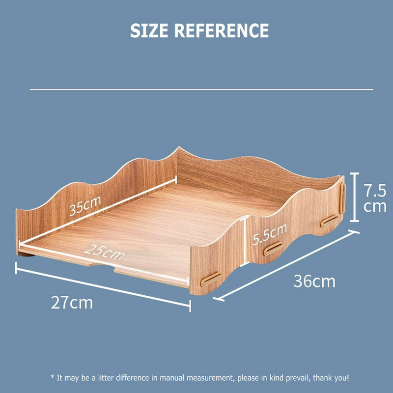 Office Desk Paper Tray A4 File Organizer Document Tray - Image 4