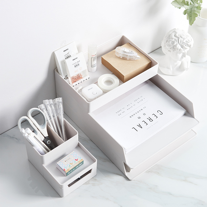 Office Desktop Organizer A4 Paper Drawer Storage - Image 2