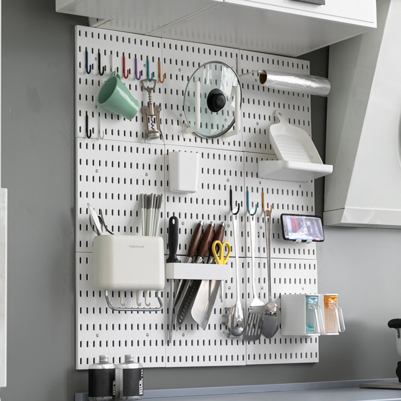 Pegboard Set Accessories For Garage Kitchen Room Wall