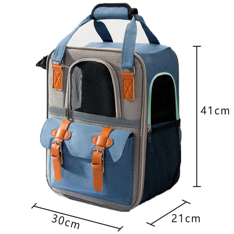 Pet Carrier Bag Cat Backpack Fashion Shoulder - Image 4