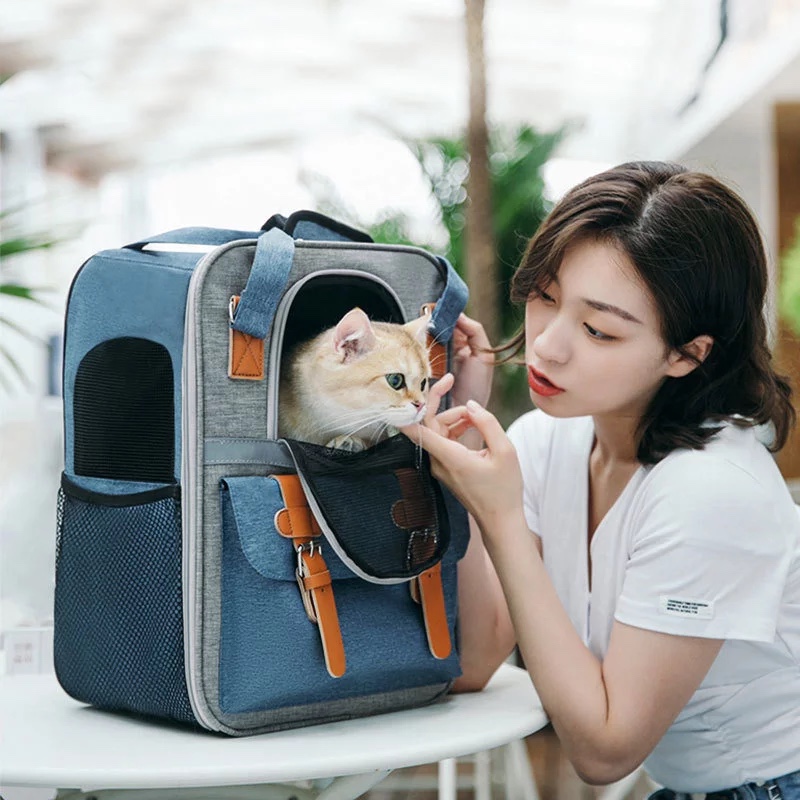 Pet Carrier Bag Cat Backpack Fashion Shoulder