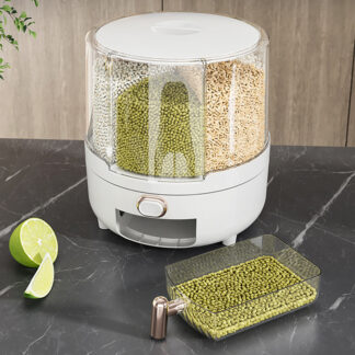 Rotatable Food Dispenser Storage Container