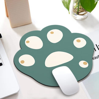 Rubber Mouse Pad Cute Cat Paw Pattern