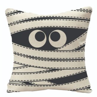 50*50cm New Linen Halloween Cushion Cover Throw Pillow Covers for Couch Decor