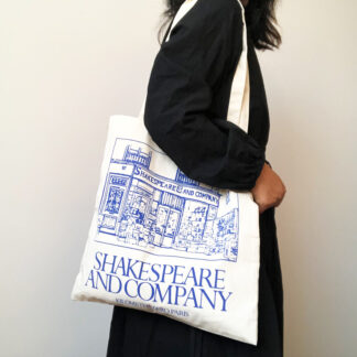 Women Canvas Shoulder Tote Bag Shakespeare Print