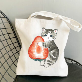 Cute Cats Canvas Shoulder Bags