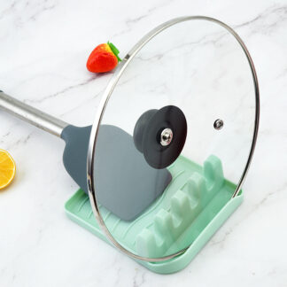 2-Pack Multifunctional Cutlery Spoon Holder with Drip Pad