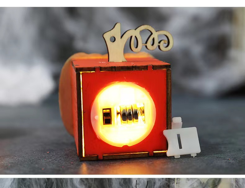 4PCS Halloween Glowing Jack-o-lantern LED Lights Home Decorations - Image 8