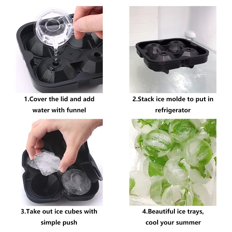 1PC Skull Silicone Ice Cube Mold - Image 5