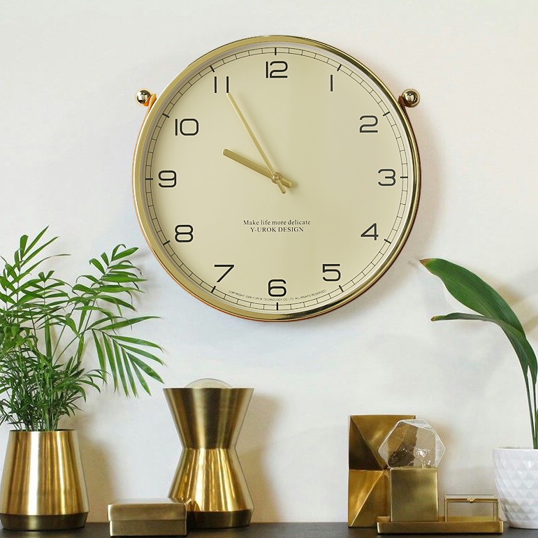 Nordic Light Luxury Rope Modern Design Wall Clock - Image 3
