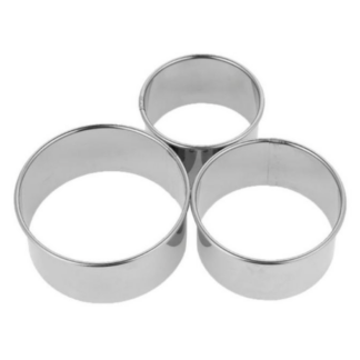 Dumplings Wrappers Molds Stainless Steel Round Set Cutter