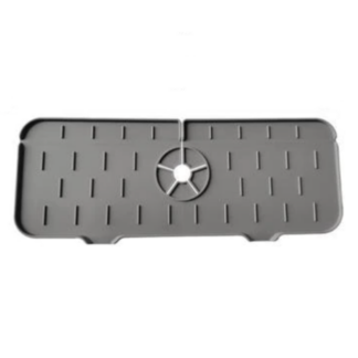 Kitchen Faucet Absorbent Mat, Grey