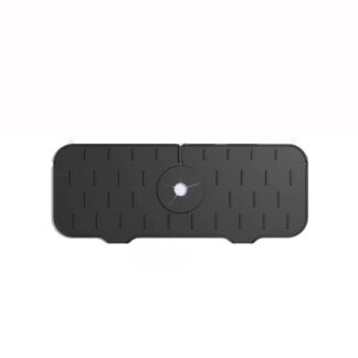 Kitchen Faucet Absorbent Mat, Black