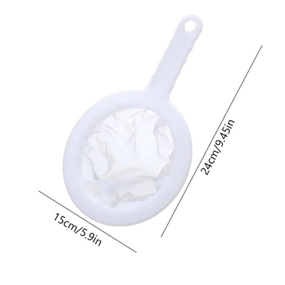 Food Grade PP And Nylon Ultra Fine Filter Mesh Reusable Strainer, 400 Mesh - Image 2