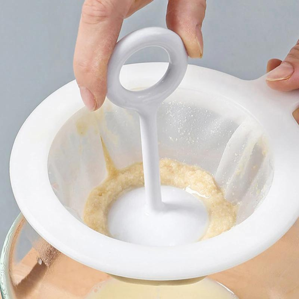 Food Grade PP And Nylon Ultra Fine Filter Mesh Reusable Strainer, 400 Mesh - Image 3