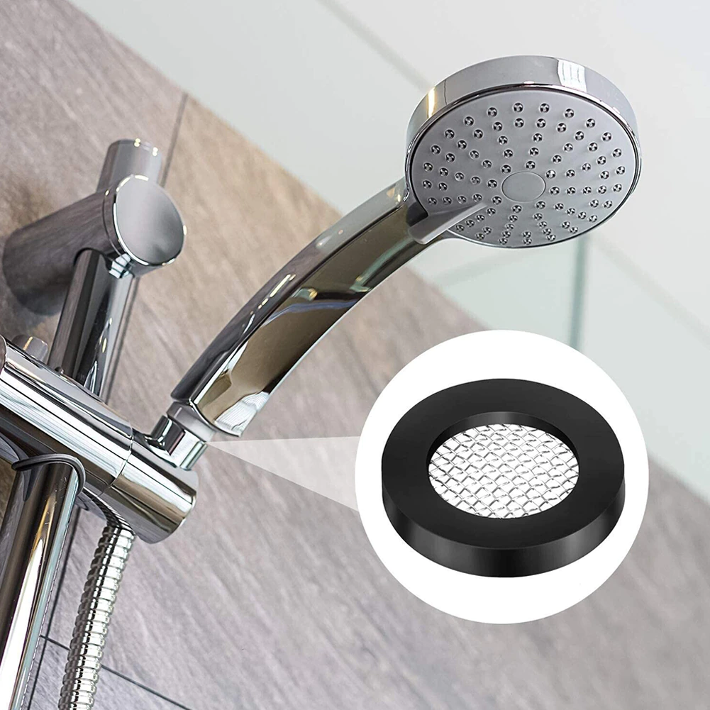 Rubber Ring Washer Seal O Ring Hose Gasket Filter Net, Black - Image 6