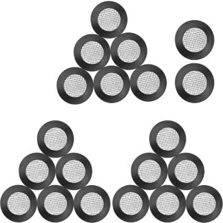 Rubber Ring Washer Seal O Ring Hose Gasket Filter Net, Black