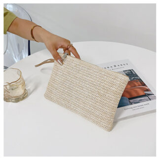 Bohemian Weaving Wristlet Clutch for Women