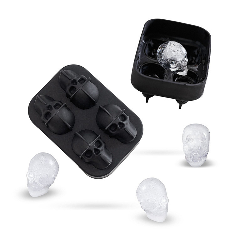 1PC Skull Silicone Ice Cube Mold - Image 6