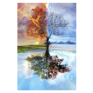 1000PCS Four Seasons Tree Wooden Jigsaw Puzzle