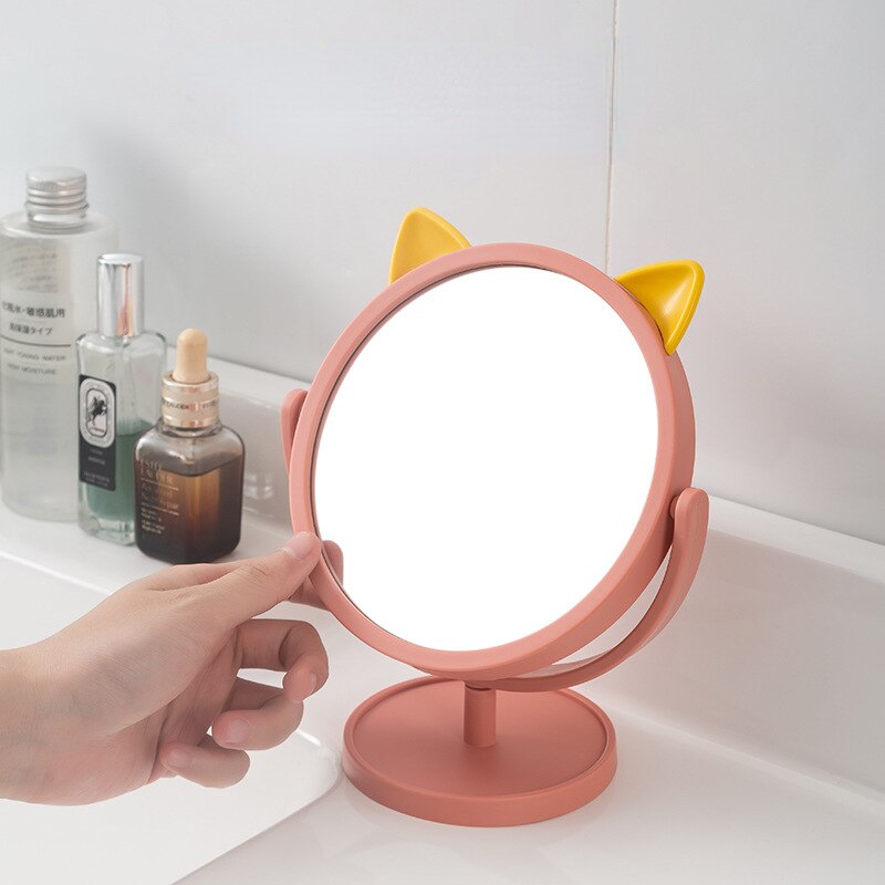 Lovely Small Makeup Mirror Desk Decorative Mirror - Image 2