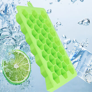 Silicone Ice Tray Mold Ice 33 Cells Honeycomb Ice Tray