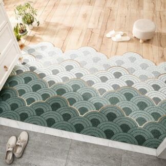 Beautiful Scenery PVC Non-Slip Entrance Doormats