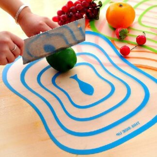 Blue Plastic Pad Cutting Board
