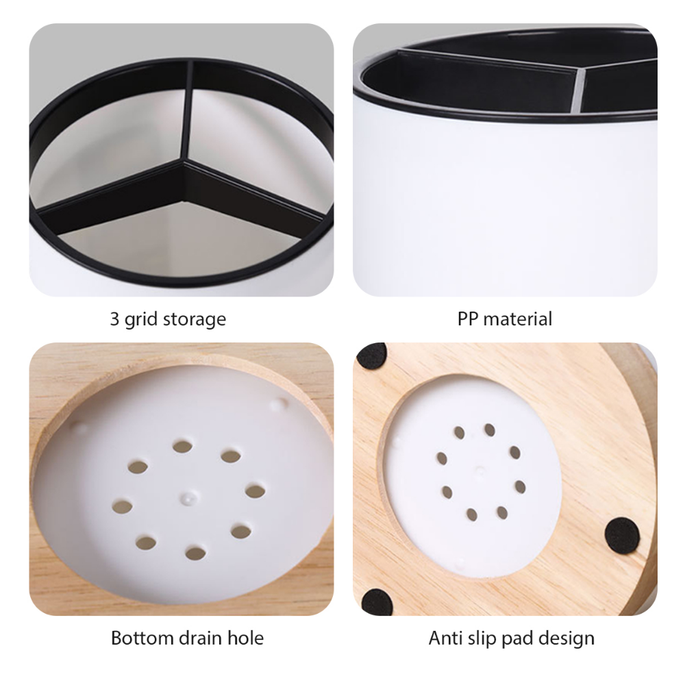 Utensil Holder Chopstick Spoon Storage Rack - Image 3