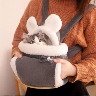 Warm Pet Carrier Bag Small Cat Dogs Backpack