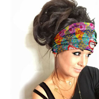 Wide Turban Headband Women Boho Hair Bands