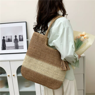 Women's Bag Fashion Fringe Straw Bag