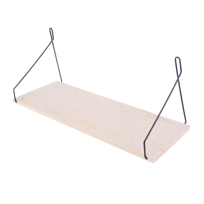 Wooden Wall Mounted Book Shelf Storage Rack - Image 4