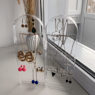 120 Holders Earring Display Stand Jewelry Organizer Storage Box