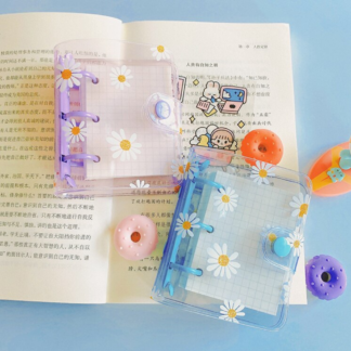Cute Daisy Mini 3 Holes Notebook