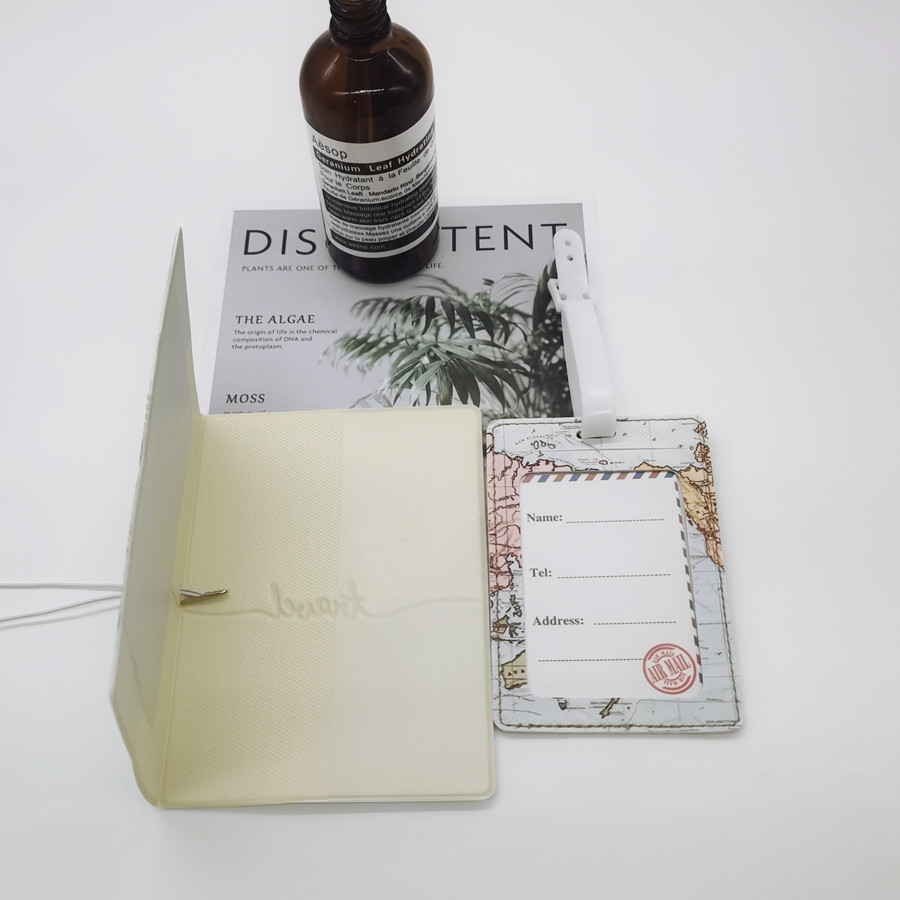 2PCS/Set Travel Passport Cover LuggageTag - Image 4
