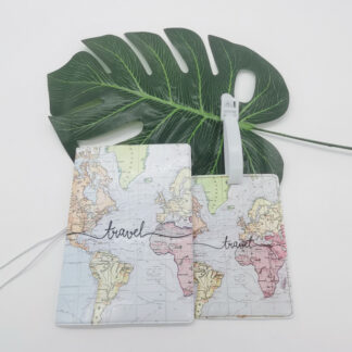 2PCS/Set Travel Passport Cover LuggageTag
