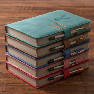 416 Pages A5 Lock Notebook