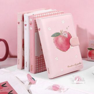 A5 Kawaii Notebook Cute Peach