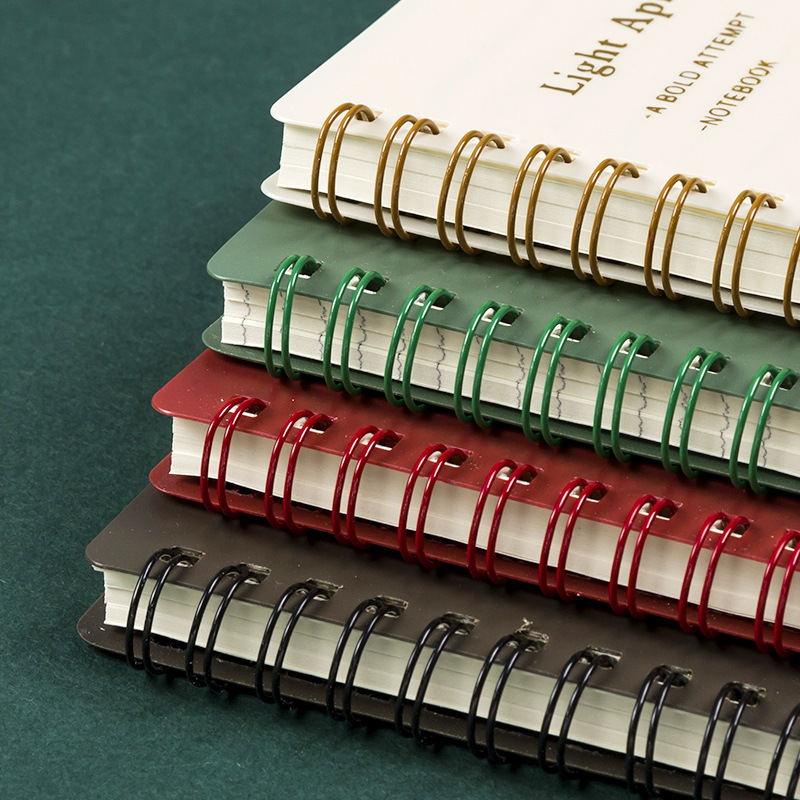 A6 Colorful Spiral Coil Notebook