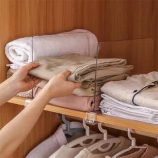 Acrylic Dividers Shelf Divider For Closets Organizers