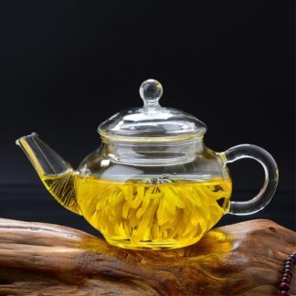250ml Filterable Heat-Resistant Glass Teapot