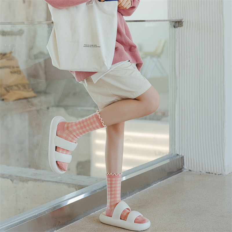 Mid-tube Comfortable and Breathable Piles Socks - Image 2