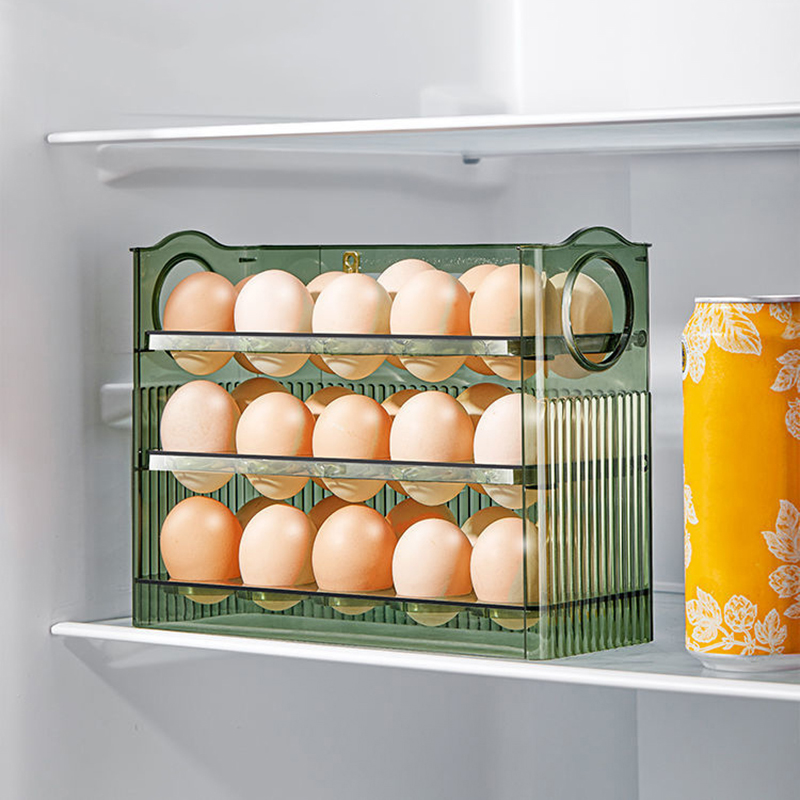 Egg Storage Box Refrigerator Organizer Food Containers