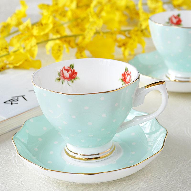 200ML European Style Ceramic Afternoon Teacup Set